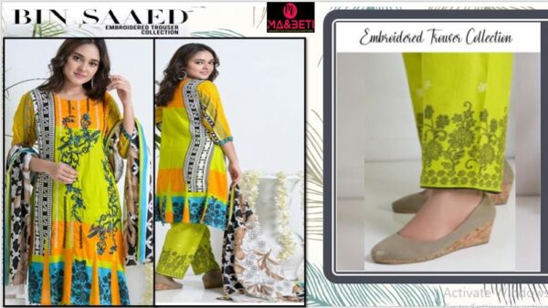 Bin Saeed Embroidery Collection - Image 2