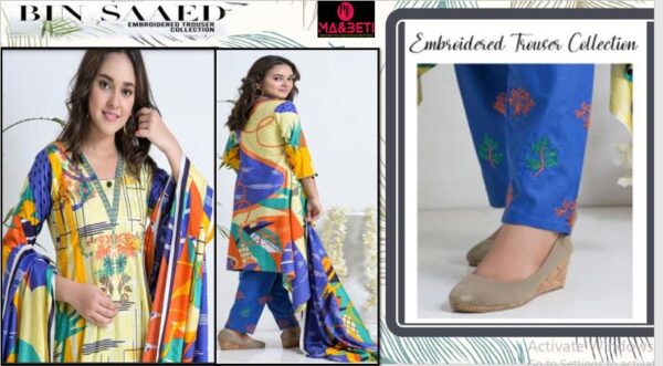 Bin Saeed Embroidery Collection - Image 2