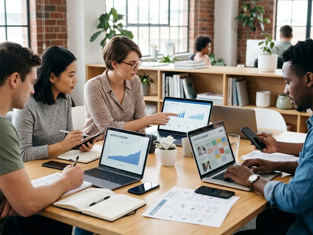 Successful brands on social media using content and audience engagement