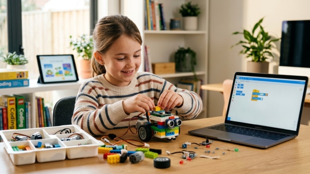 Coding and robotics activities for kids